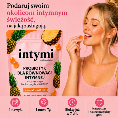 Żelki Probiotyczne Intymi - Naturalna Równowaga & Świeżość