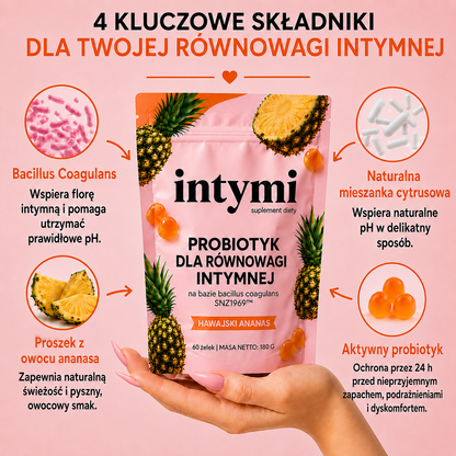 Żelki Probiotyczne Intymi - Naturalna Równowaga & Świeżość